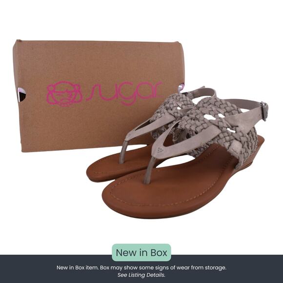 Sugar Shoes - Sugar Sheri Sandals – Pewter – Women’s Size 7